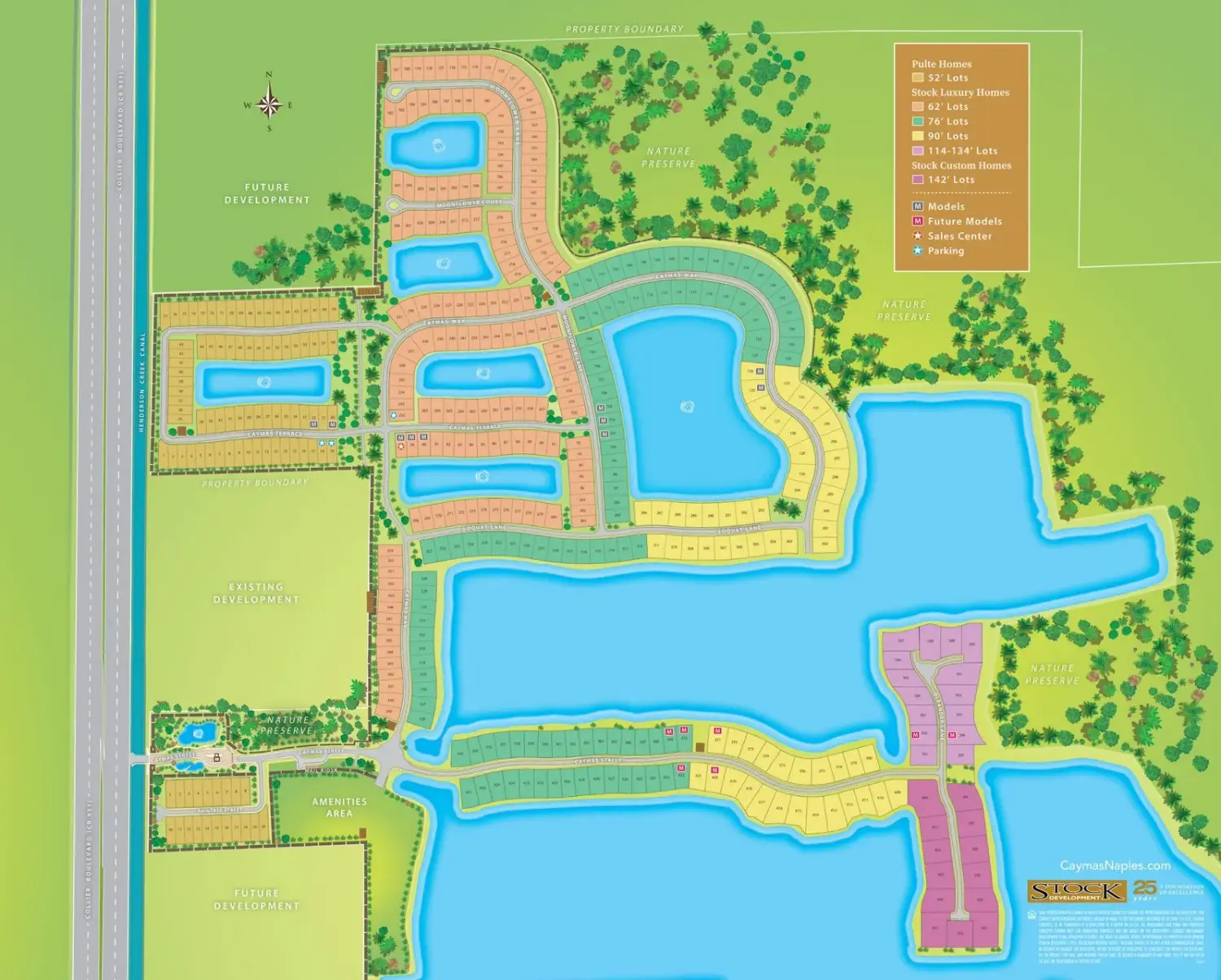 Sonoma Oaks Naples  Community Map Site Map